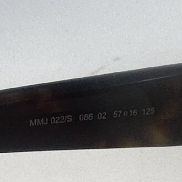 Marc Jacobs Women's Sunglasses MMJ-022/S Brown 57-16-125 No Case Frames Only - Picture 8 of 9